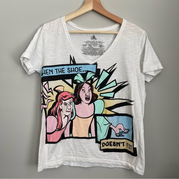 Disney Tops - Disney’s ‘When The Shoe Doesn’t Fit’ T-Shirt S